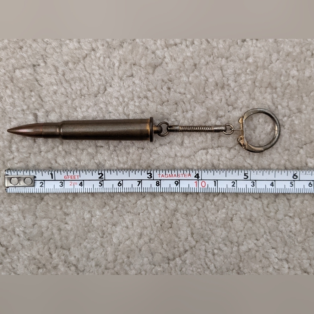 Bullet keychain